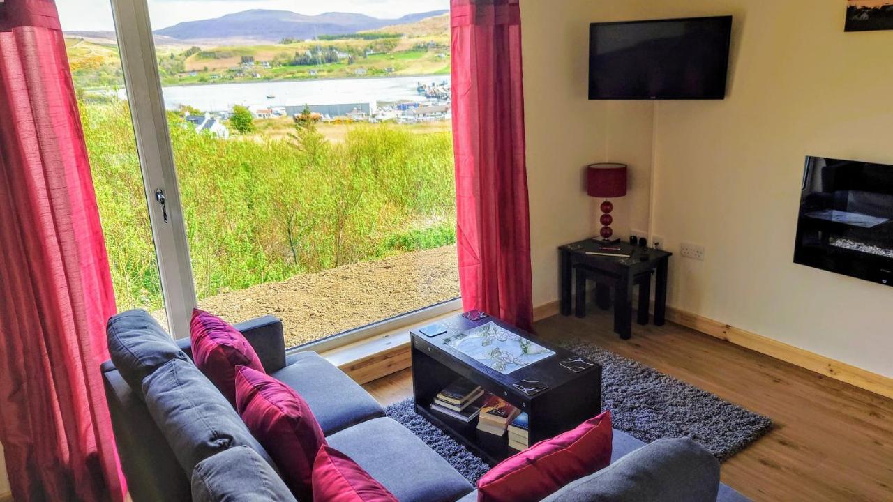 Uig Chalets Idrigill Hill Chalet Екстериор снимка