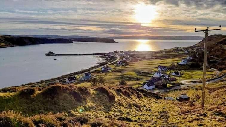Uig Chalets Idrigill Hill Chalet Екстериор снимка